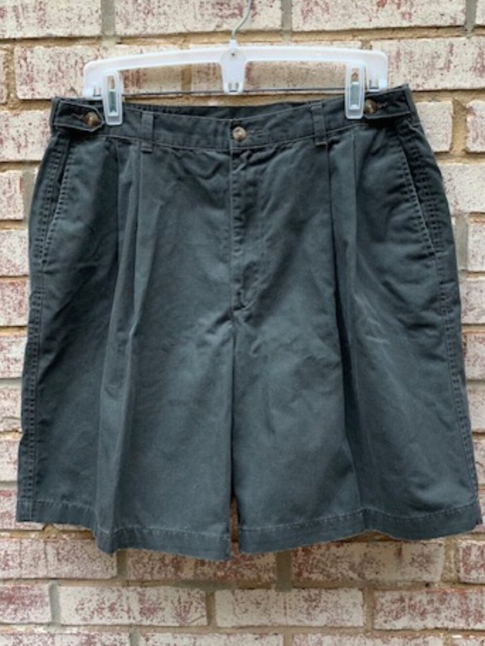 Savane Shorts 38 Waist Classics Traditions Wrinkle Free Green 4 Pocket